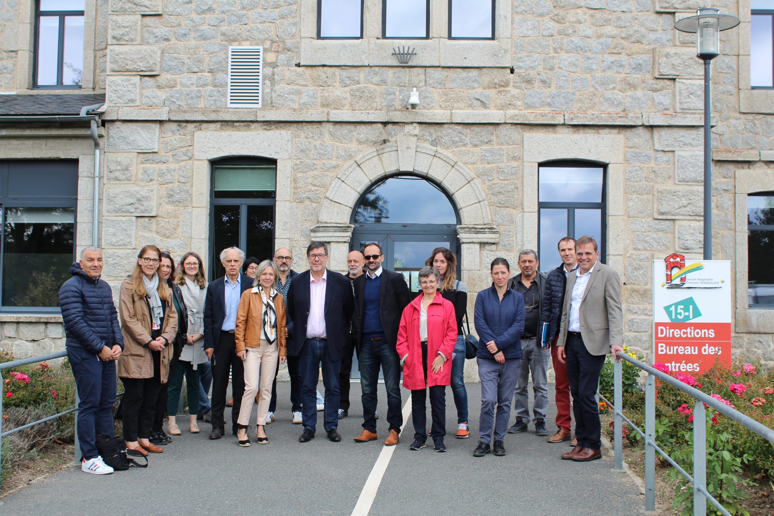 Read more about the article Les partenaires du GHT en visite au CHFT-EPSM de Lozère